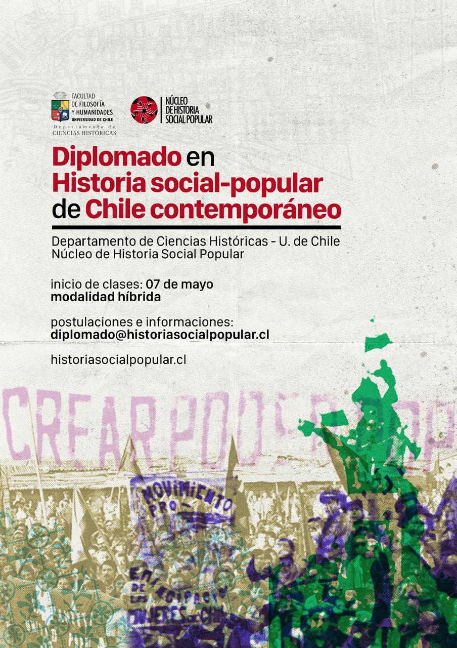 Diplomado Historia Social Popular de Chile contemporáneo (siglos XIX-XX)