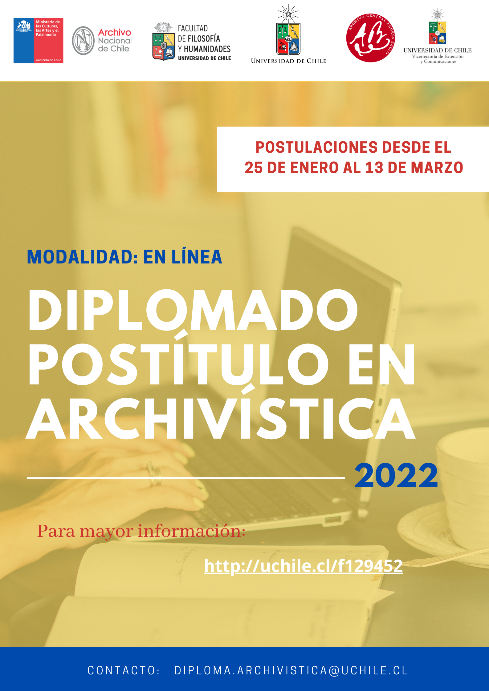 Diploma de Postítulo en Archivística