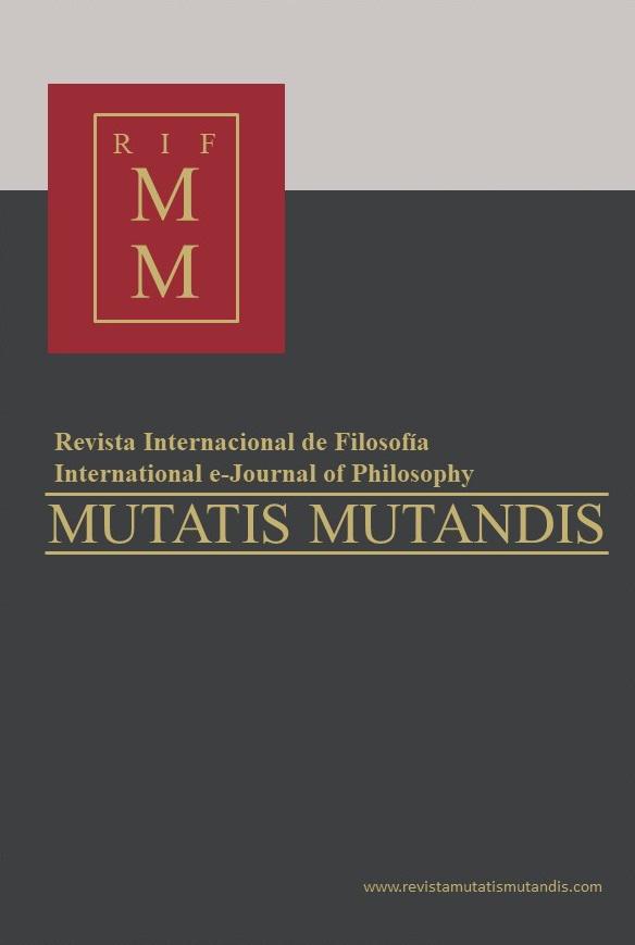 Convocatoria Revista Internacional de Filosofía Mutatis Mutandis n°9