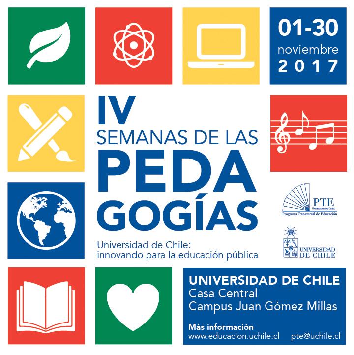  IV Semanas de las Pedagogías de la Universidad de Chile