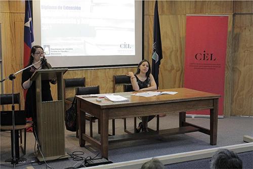 Anahí Troncoso y Carla Silva, investigadoras de CiEL Chile y coordinadoras del Diploma en Literatura para infancia, adolescencia y juventud 