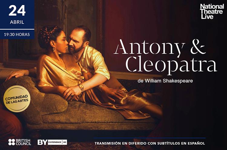 Estreno de Antony & Cleopatra de William Shakespeare en el Teatro Nescafé de las Artes