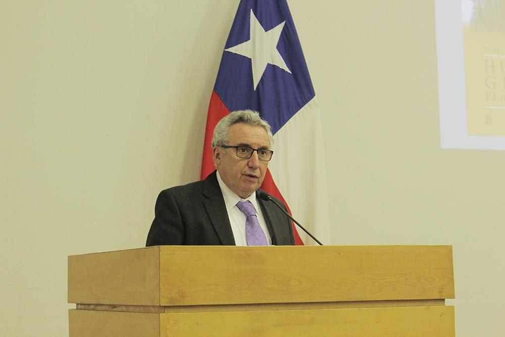 Prof. Ennio Vivaldi Véjar, rector de la Universidad de Chile.