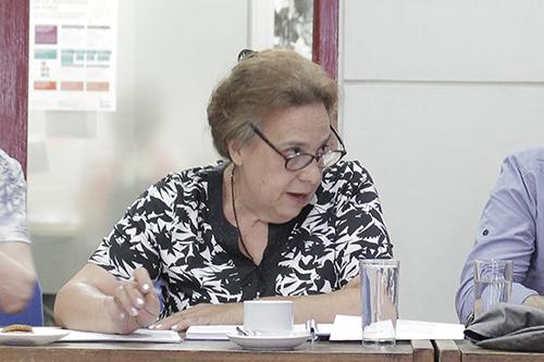 Prof. Marcela Zedán, directora del Centro de Estudios Árabes.