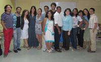 Durante 10 intensas jornadas se realizó este curso para profesores de español, que contó con 5 estudiantes-profesores brasileños.