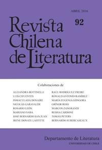 Revista Chilena de Literatura 92