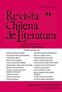 Revista Chilena de Literatura Nº 94
