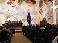 Durante el congreso de la SOCHIL se presentaron más de 100 expositores y asistieron, aproximadamente, 300 personas.