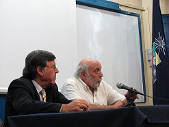 Profesores José Morandé y Eugenio Chahuán.